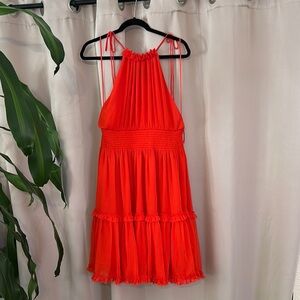 Banana Republic Vivid Coral dress